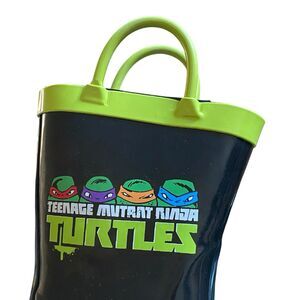 Teenage Mutant Ninja Turtles Rain Boots Unisex Kids Size 8 NEW Never Worn